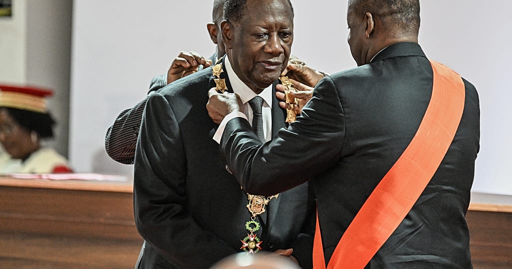 Ivory Coast’s incumbent leader Ouattara is sworn in for a fourth term