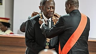 Ivory Coast's incumbent leader Ouattara is sworn in for a fourth term
