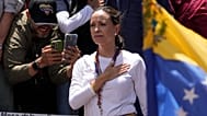 La líder opositora venezolana María Corina Machado en Caracas, Venezuela, el 9 de enero de 2025.