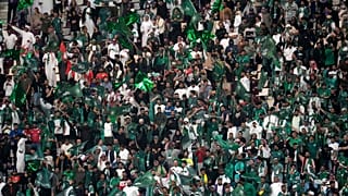 مشجعو فريق السعودية 