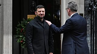 Zelensky se reunió en Londres con el Primer Ministro Keir Starmer (en la foto), Macron y Merz
