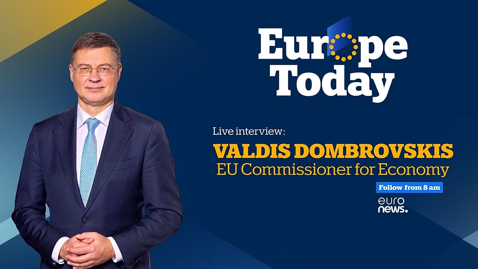 Βάλντις Ντομπρόβσκις, Επίτροπος της ΕΕ για την οικονομία 