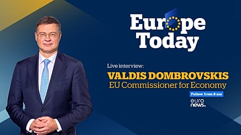 Europe Today: Dombrovskis, comisario de Economía de la UE, reacciona a la nueva estrategia de seguridad del presidente Trump