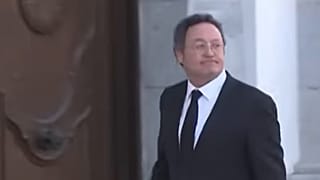 El fiscal general del Estado, Álvaro García Ortiz, a su llegada al Tribunal Supremo, en Madrid.