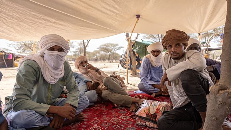 Menekült falusi családfők
