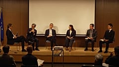 As part of its anniversary celebrations, Euronews also hosted a "Euronews Debates" on Thursday 4 December 2025.