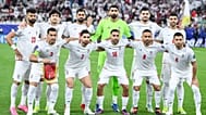 صورة عبر مواقع التواصل الإجتماعي لمنتخب إيران لكرة القدم.