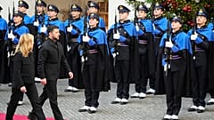 Der ukrainische Präsident Wolodymyr Selenskyj in Rom