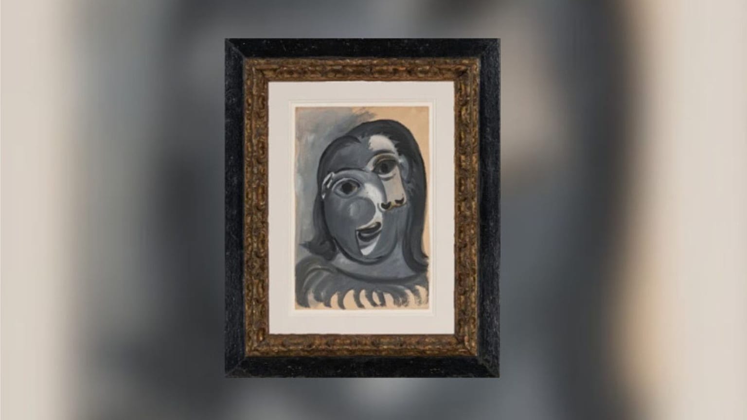 تابلوی سر یک زن اثر پیکاسو