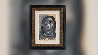 تابلوی سر یک زن اثر پیکاسو