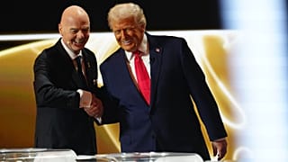 جیووانی اینفانتینو رئیس فیفا و دونالد ترامپ