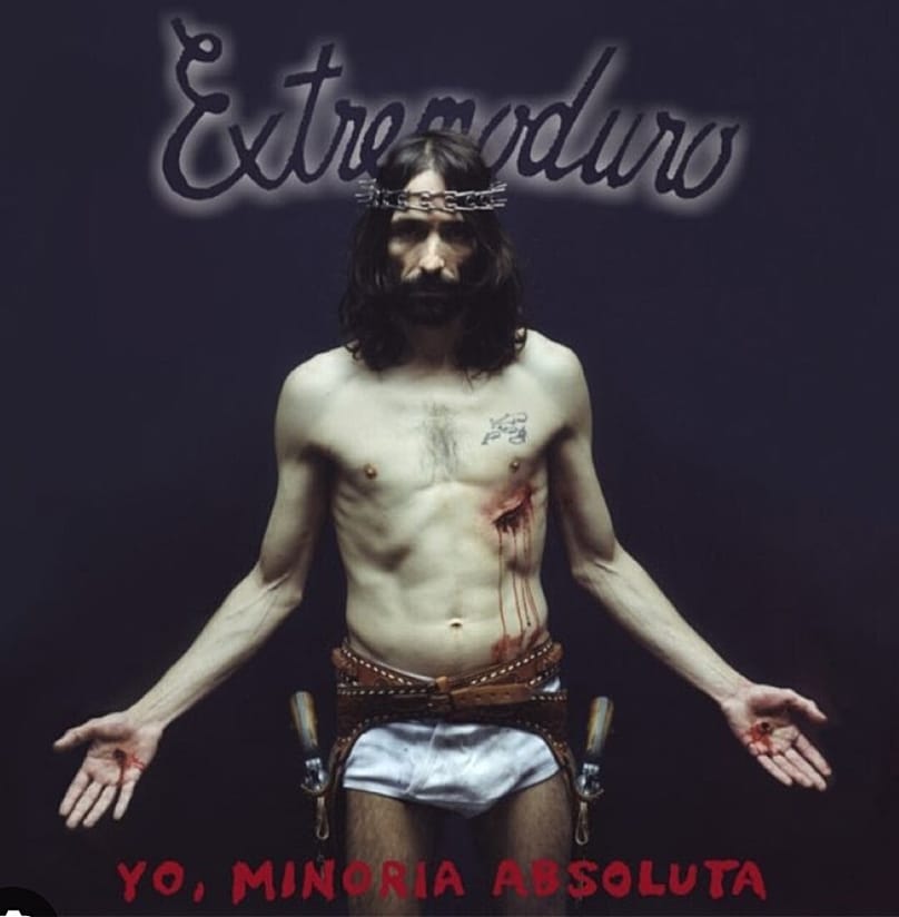 Portada del disco 'Yo, minoría absoluta' de Extremoduro, de 2002.