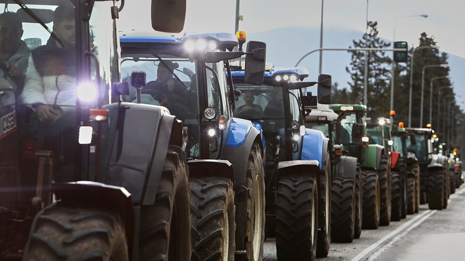 Αγροτικά μπλόκα στην Ελλάδα