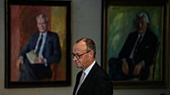Merz am 4. Dezember 2025 an einer Zeremonie zur Unterzeichnung einer Vereinbarung für die Bewerbung um die Olympischen Sommerspiele 2036