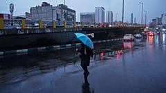 باران در تهران پس از چند ماه بارید