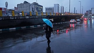 باران در تهران پس از چند ماه بارید