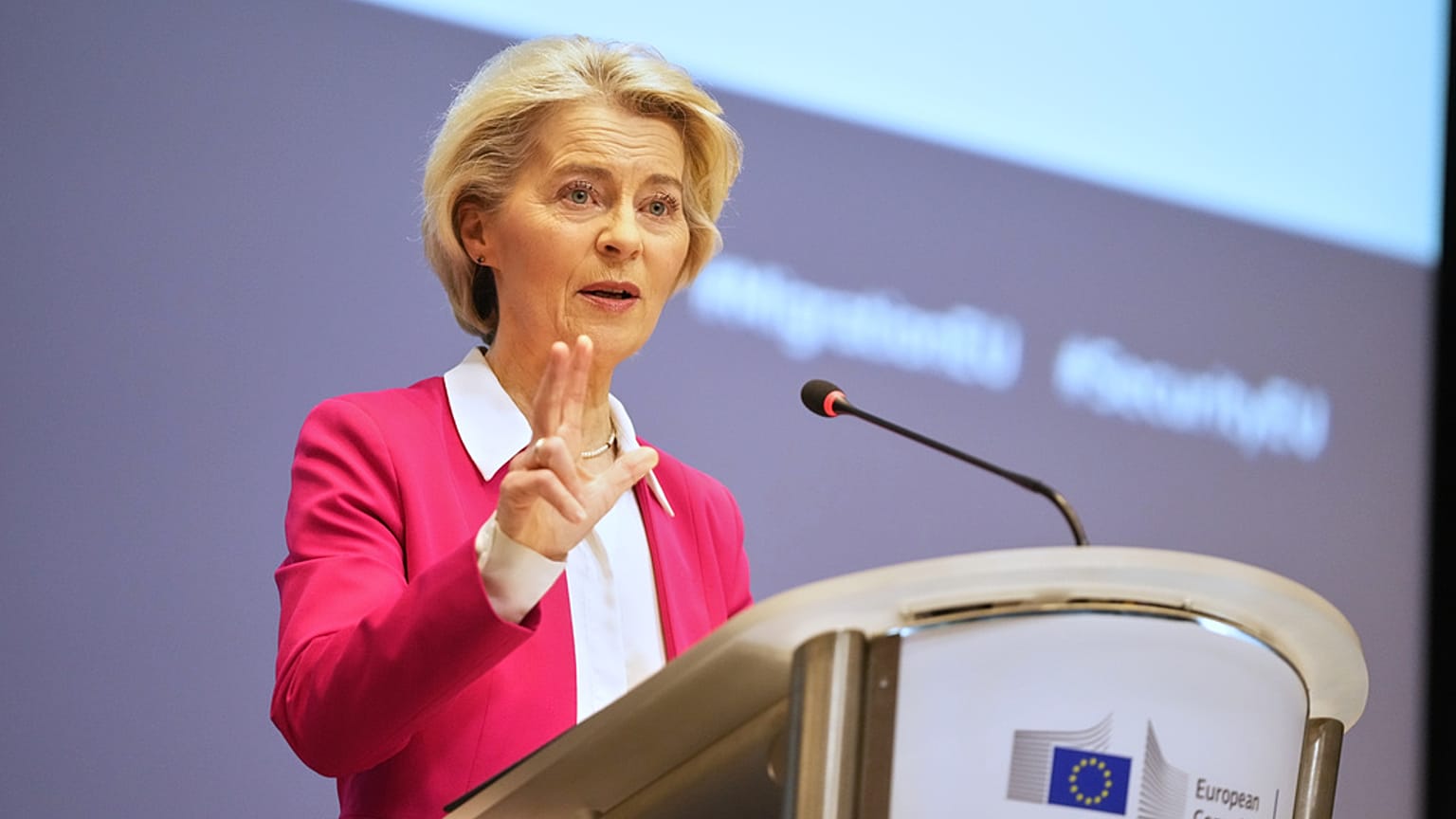 Ursula von der Leyen, Bruxelles, 10 dicembre 2025