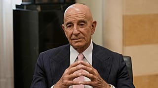 توم باراك برئيس في بيروت، لبنان، يوم الإثنين 18 آب/أغسطس 2025.