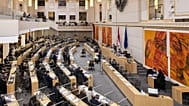 Avusturya parlamentosundan bir görünüm, 2022.