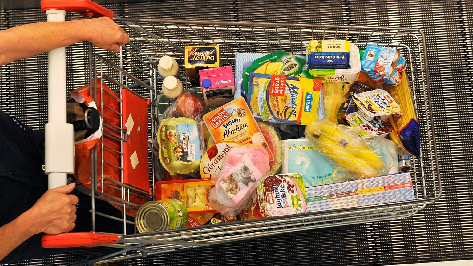 Цены на продукты питания в Европе