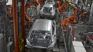 Robotok a BMW müncheni gyárában