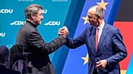 Markus Söder und Friedrich Merz im Januar 2025