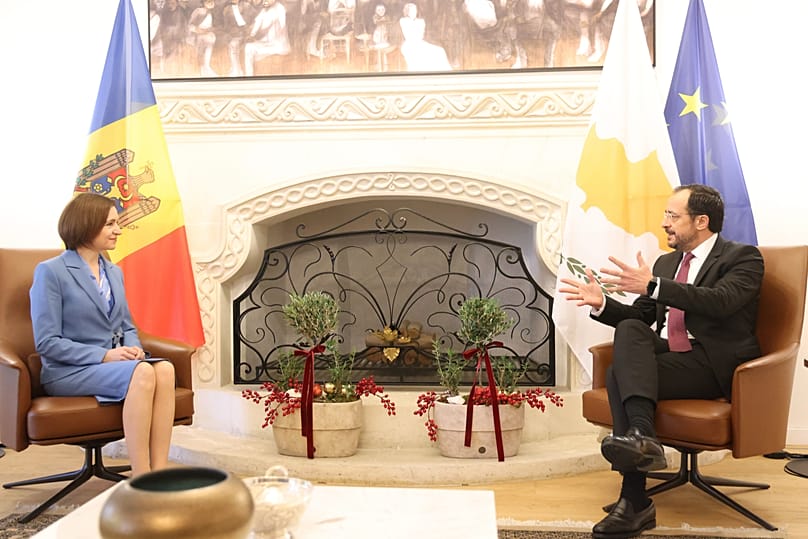 Майя Санду и Никос Христодулидис