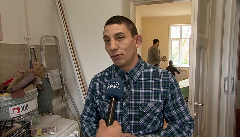 Attila József Horváth, qui habitera un appartement. 