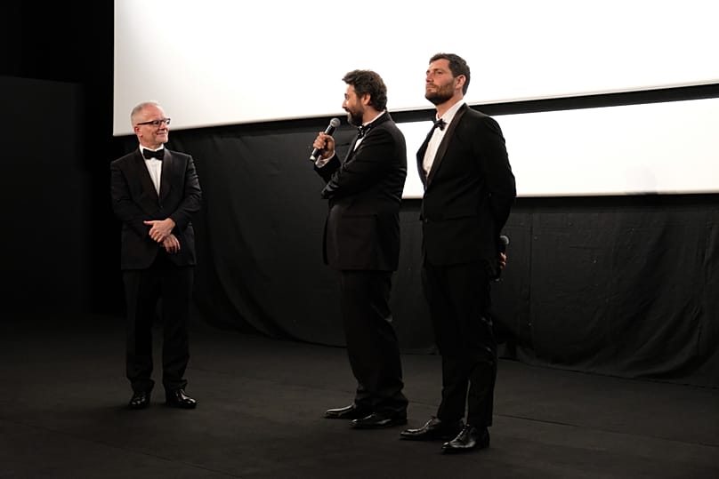 Θάνος Αναστόπουλος & Davide Dei Degan στις Κάννες με την «Τελευταία παραλία»