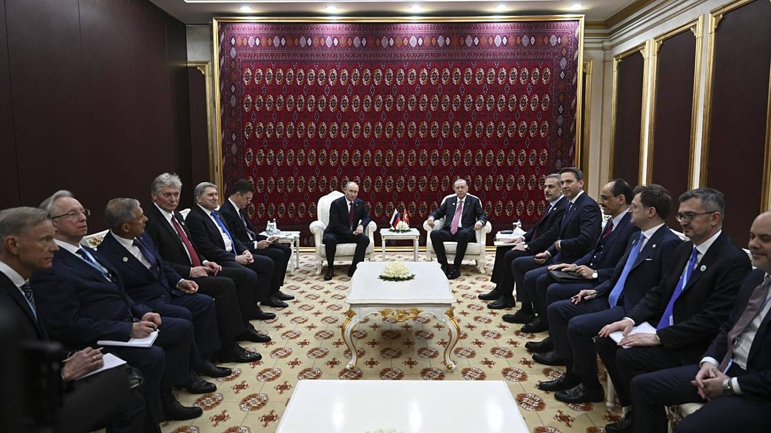 Erdoğan ile Putin görüştü