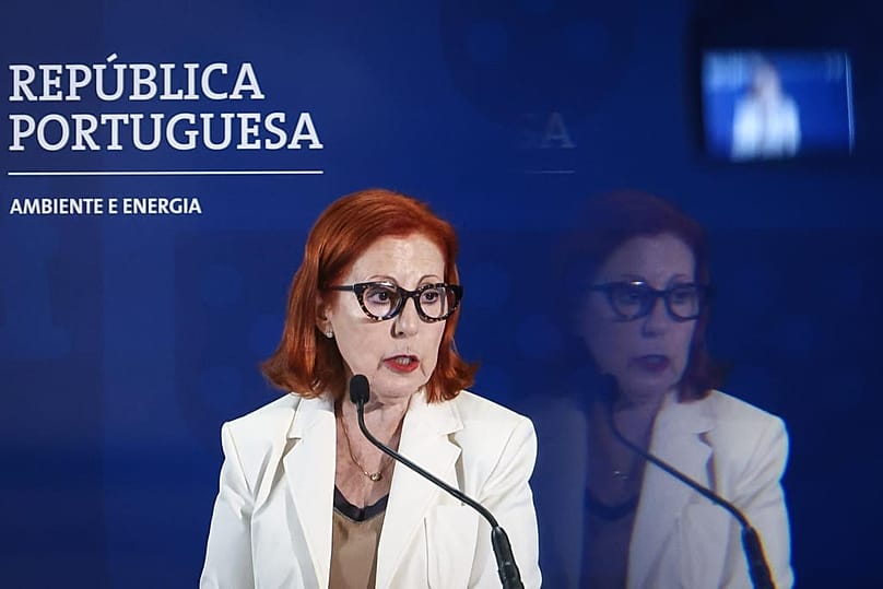 Portuguese Energy and Environment Minister Maria da Graça Carvalho in August 2025.