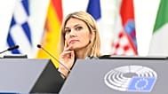FILE: MEP Eva Kaili at an European Plenary plenary session on enlargement, 22 November 2022