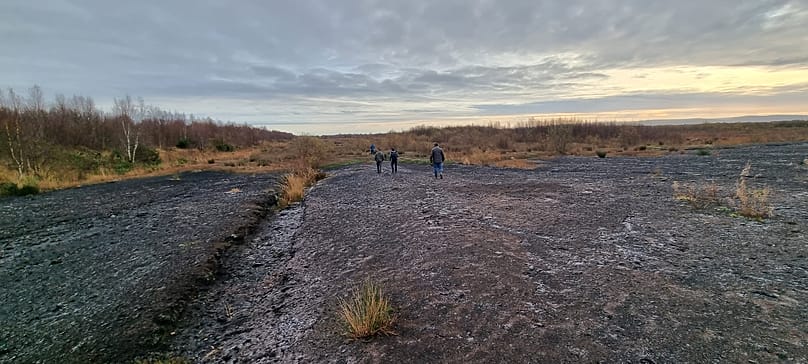 Το σεληνιακό τοπίο των αποξηραμένων τυρφώνων