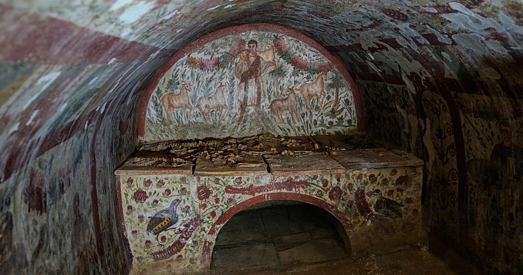 Turkey: archaeologists uncover ancient Jesus fresco in tomb