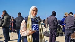 صورة عبر مواقع التواصل الاجتماعي للصحافية الفلسطينية ملاك طنطش.