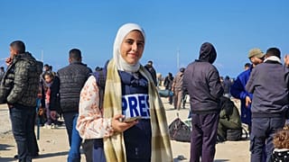 صورة عبر مواقع التواصل الاجتماعي للصحافية الفلسطينية ملاك طنطش.