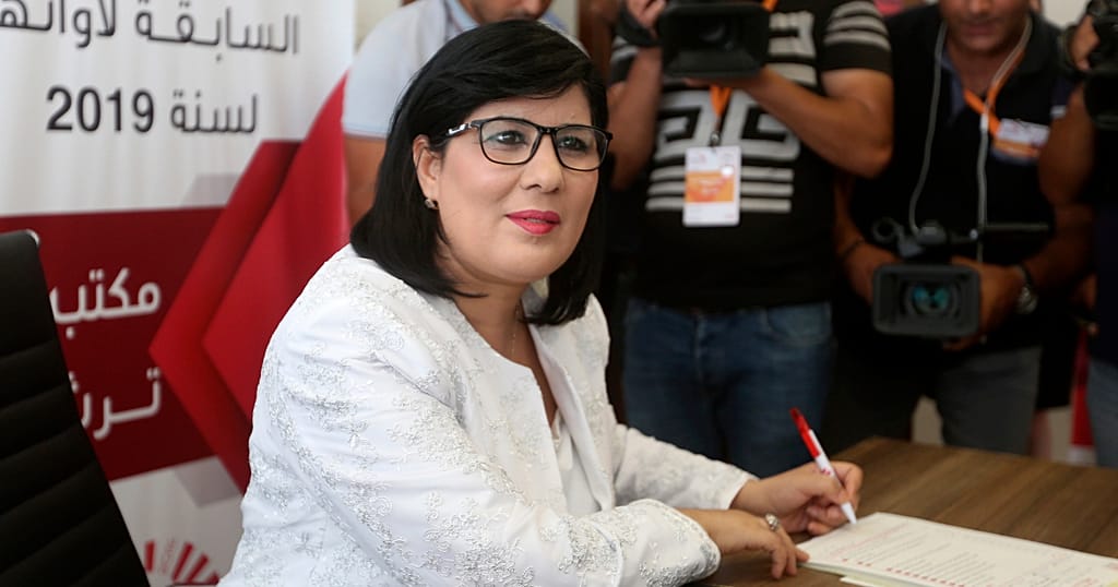 Tunisian opposition leader, Abir Moussi, handed 12-year jail term