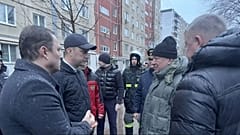 El gobernador de la región de Saratov se encuentra en el lugar de la huelga