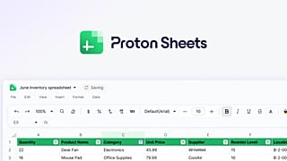 Proton Sheets'in görünümü