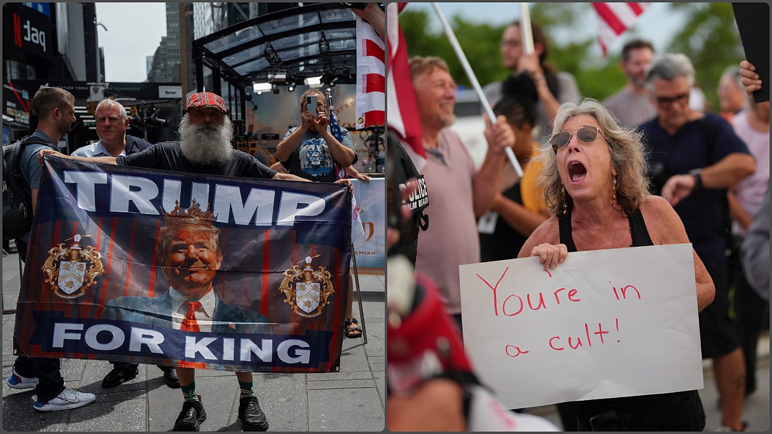 Donald Trump hatalmas indulatokat vált ki az amerikai társadalomból  