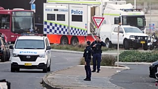 ماموران پلیس در محل حادثه