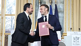 Συνάντηση Χριστοδουλίδη Μακρόν 