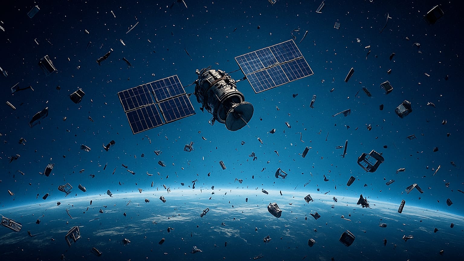 Kosmiczne śmieci stają się coraz większym zagrożeniem