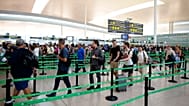 Although not common, air passengers have experienced missed connections due to lengthy processing times at EU borders. 