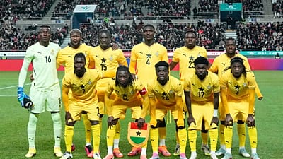 Football : le Ghana va affronter l'Allemagne en préparation du Mondial 2026