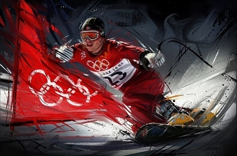 Ryan Wedding a Salt Lake Cityben megtartott olimpián, 2002-ben