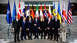 European leaders in Berlin.