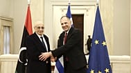 Ο υπουργός Εξωτερικών της Ελλάδας με τον πρόεδρο της Βουλής της Λιβύης