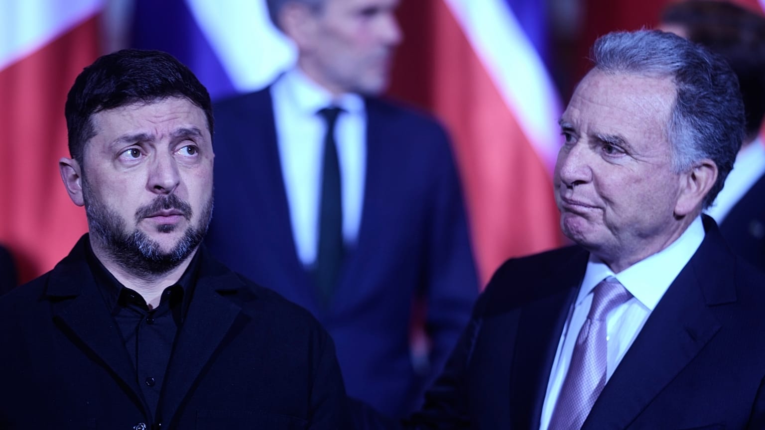 Az ukrán elnök Steve Witkoff amerikai különmegbízottal Berlinben