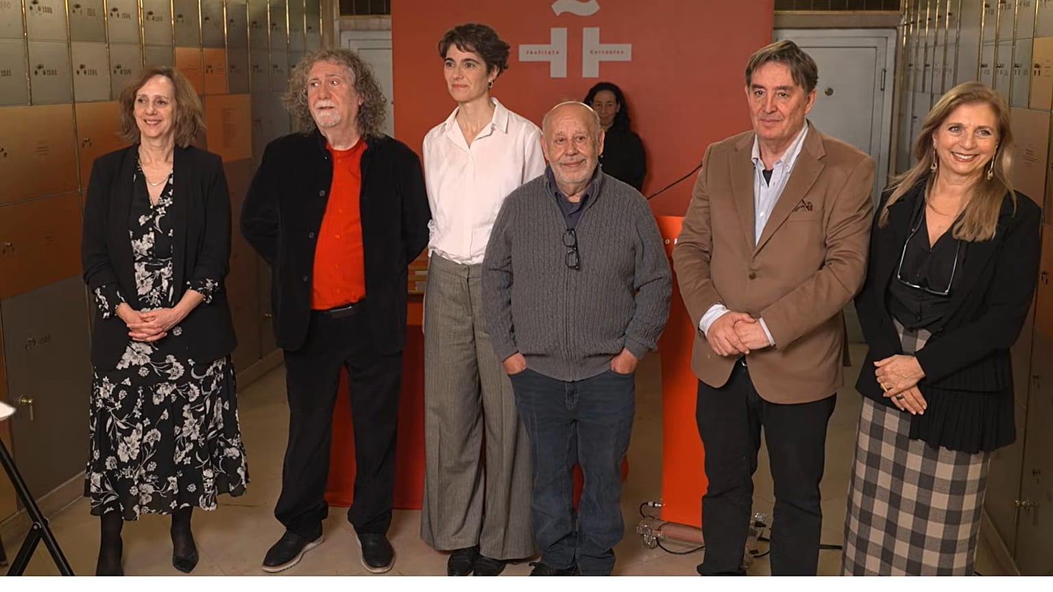 Foto de familia del evento acogido en el Instituto Cervantes